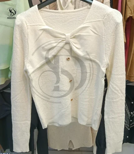 بلوز بافت مجلسی آوینا کد 01