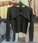 بهترین بلوز بافت مجلسی آوینا کد 01