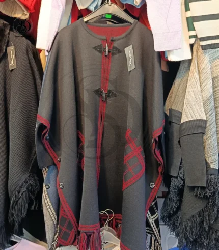 پانچو بافت مهسا کد 01