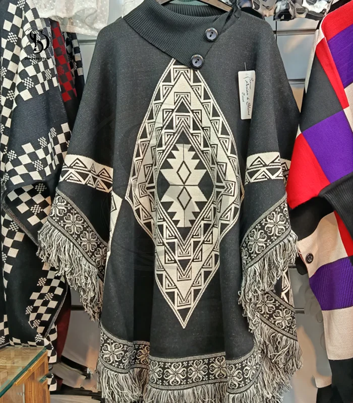 پانچو بافت دیبا کد 01