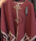 پانچو بافت نارین کد 01 - تصویر 3