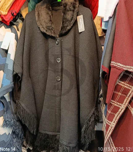 پانچو بافت فرناز کد 01