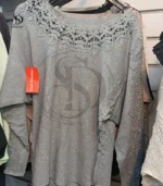 قیمت فروش بلوز بافت مجلسی آلما کد 01