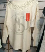 قیمت دوخت انواع بلوز بافت مجلسی آلما کد 01