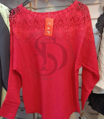 بلوز بافت مجلسی مروا کد 01