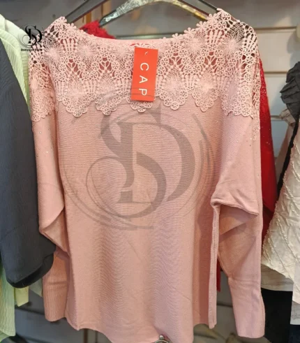 قیمت فروش بلوز بافت مجلسی مروا کد 01