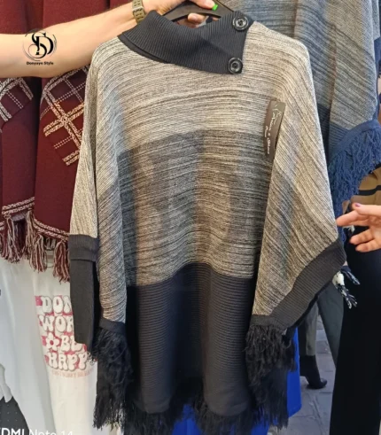 پانچو بافت آوان کد 01