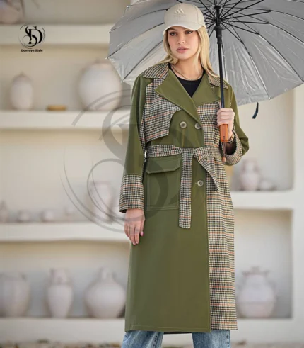 بارانی بلند نسا کد 01