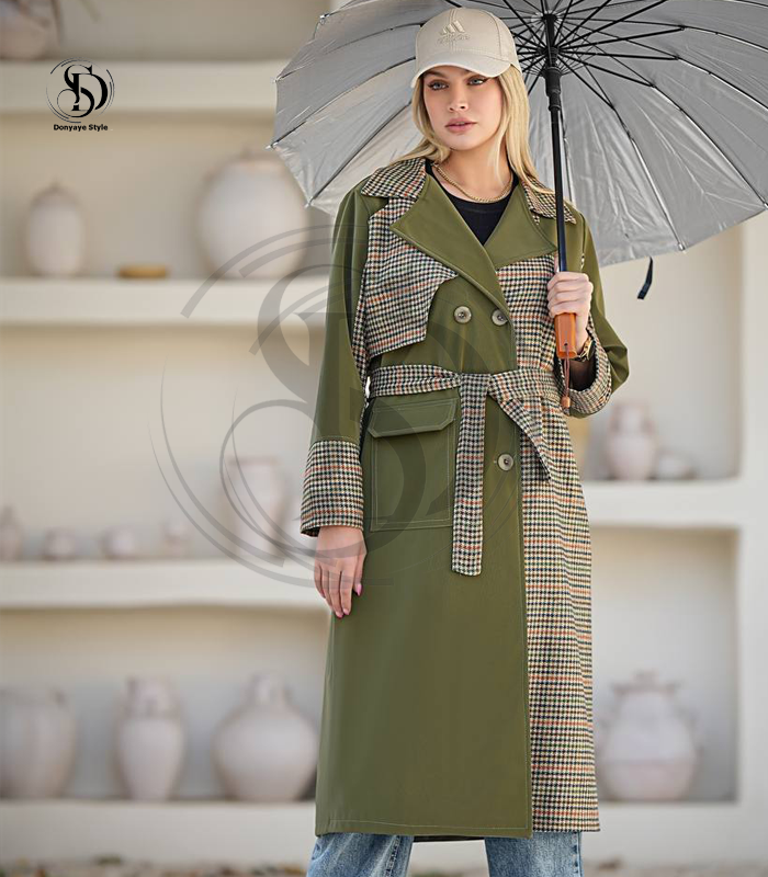 بارانی بلند نسا کد 01