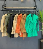 بارانی کوتا املی کد 01 - تصویر 4