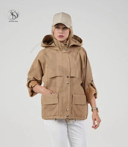 بارانی کلاه دار نیاز کد 01