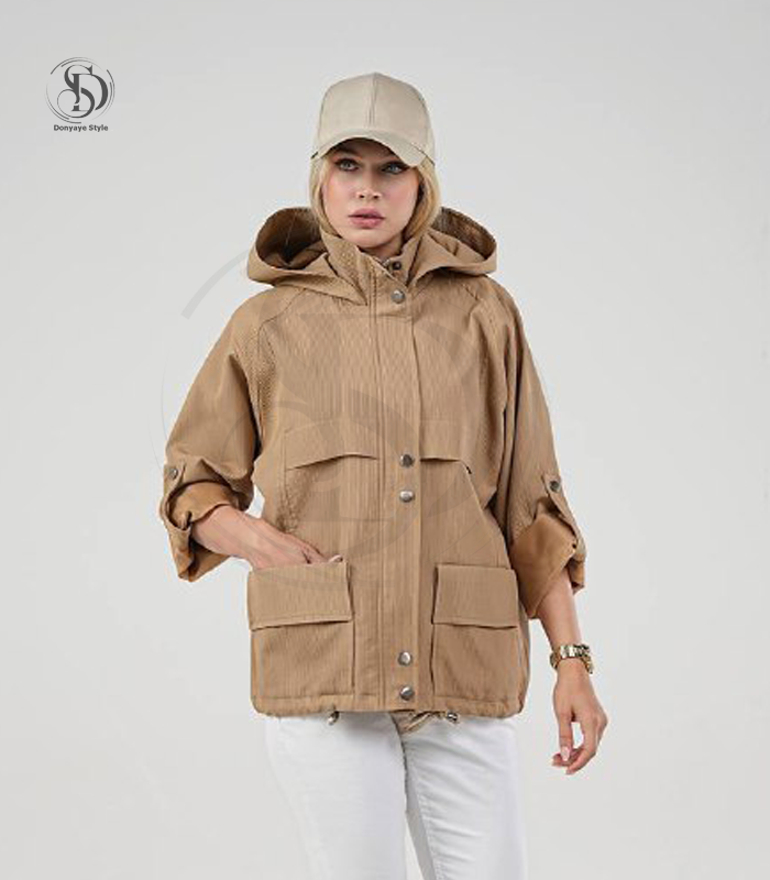 بارانی کلاه دار نیاز کد 01